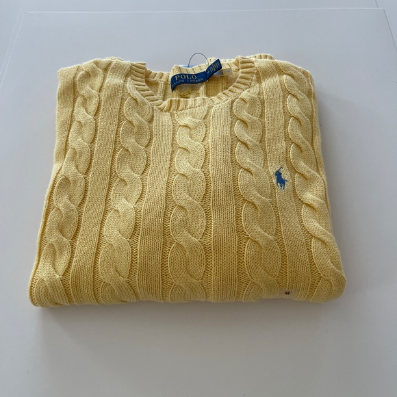 Ralph Lauren cable knit cotton sweater - Picture 3 of 3